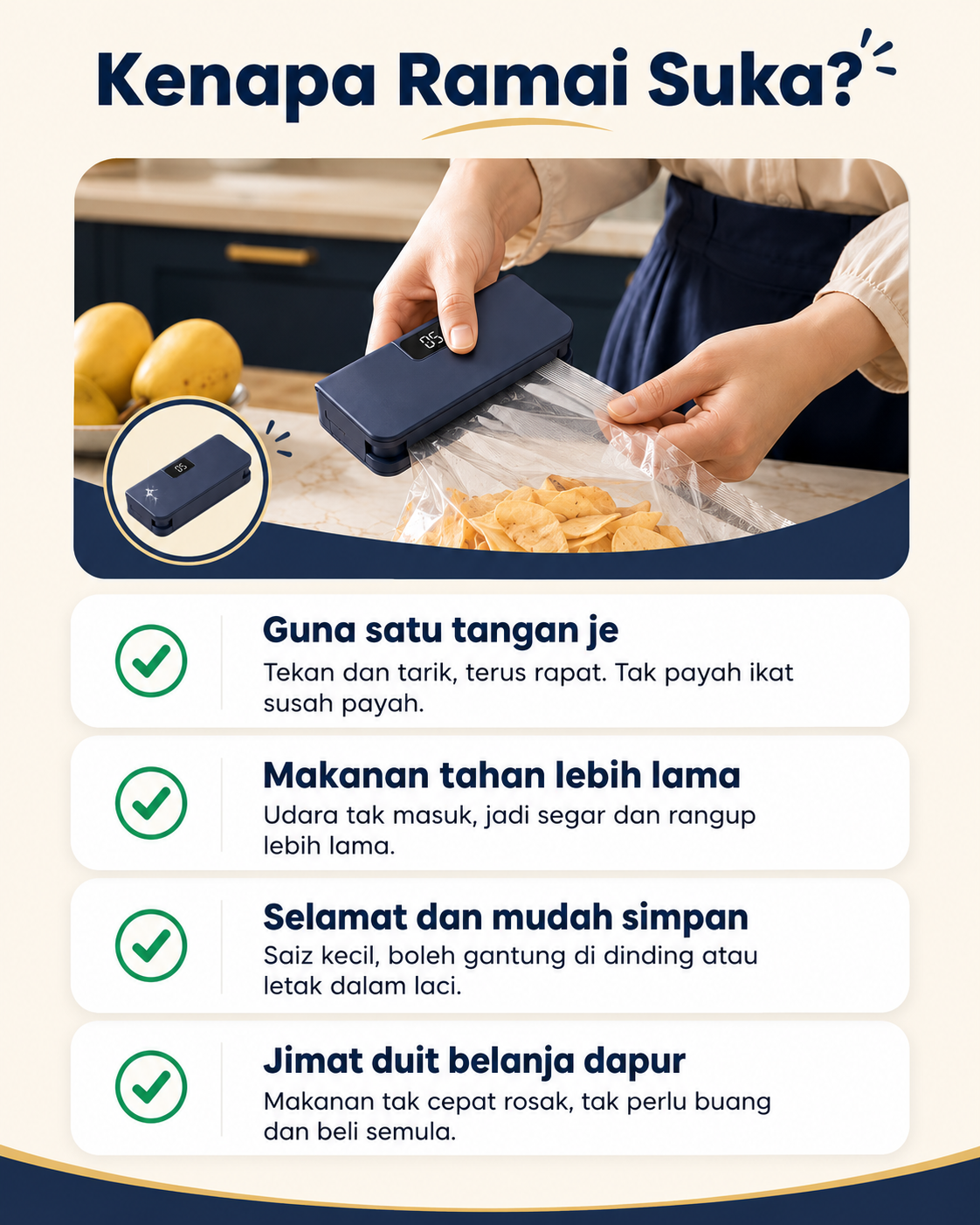 Ciri-ciri produk